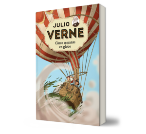 CINCO SEMANAS EN GLOBO - Jules Verne - Libro y Teatro.